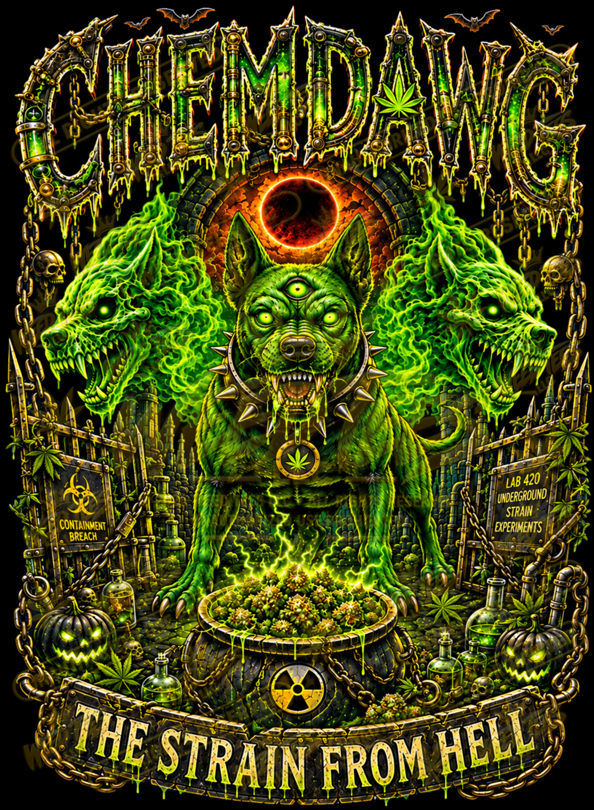 ChemDawg: The Strain from Hell – Classic Unisex Pullover Hoodie
