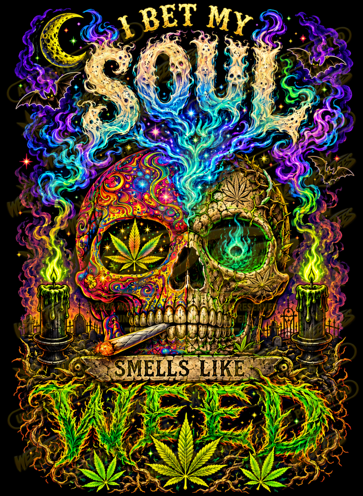 I Bet My Soul Smells Like Weed – Classic Unisex Pullover Hoodie