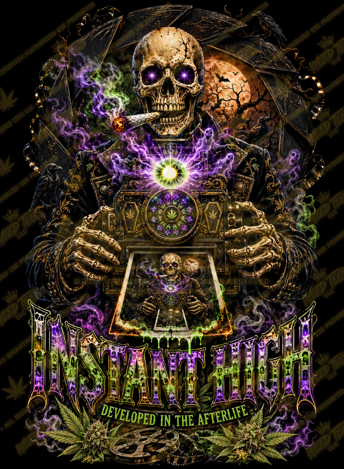 Instant High | Halloween Stoner T-Shirt