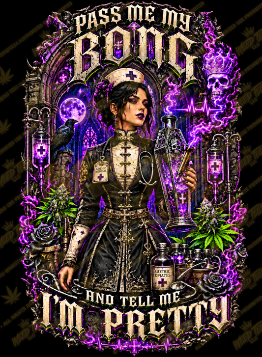 Nurse Hearse | Halloween Stoner T-Shirt