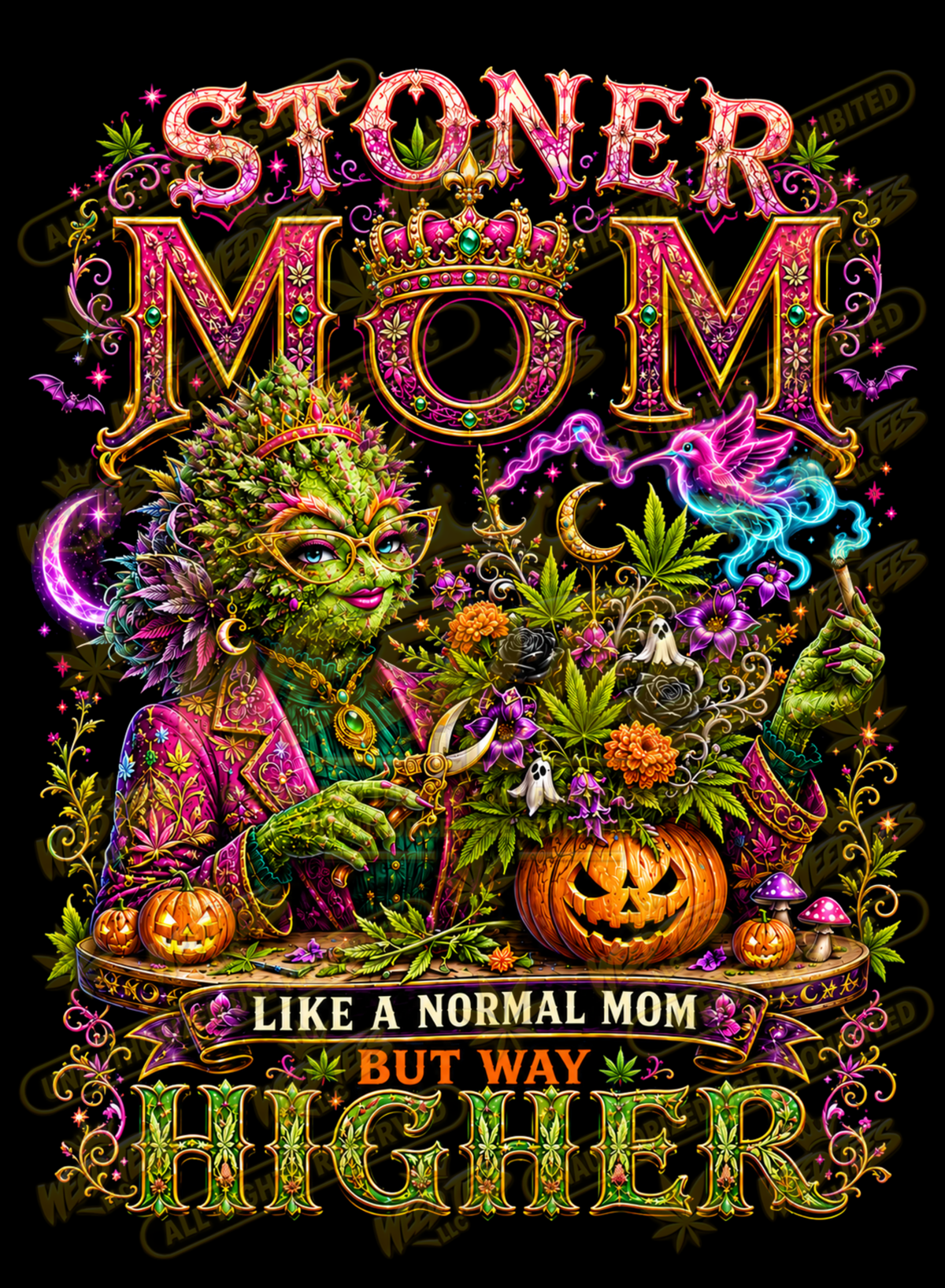 Stoner Mom – Classic Unisex Pullover Hoodie