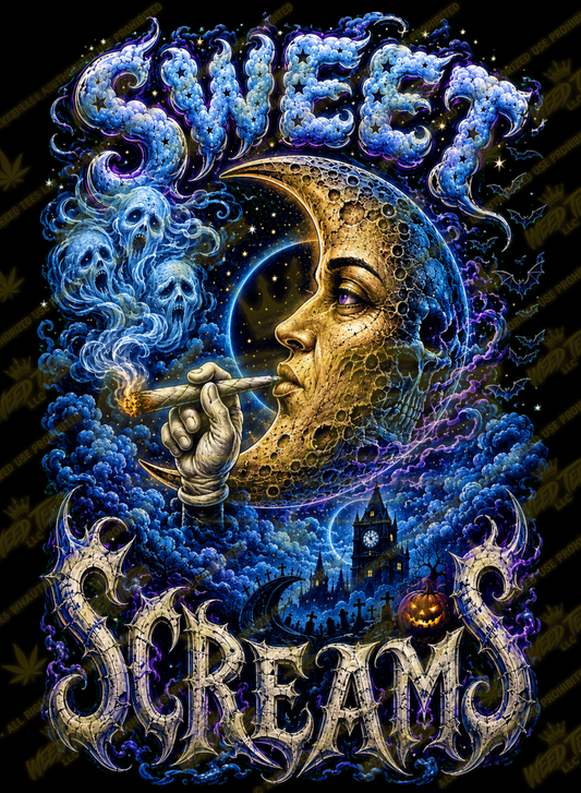 Sweet Screams | Halloween Stoner T-Shirt