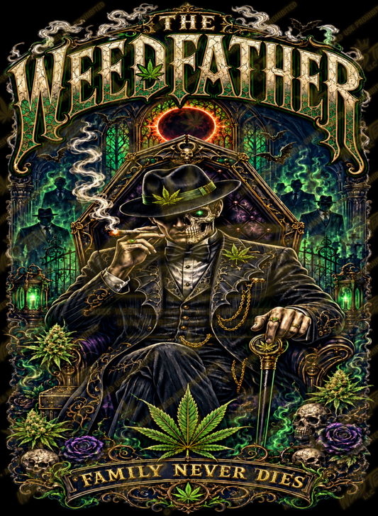 The Weedfather | Halloween Stoner T-Shirt