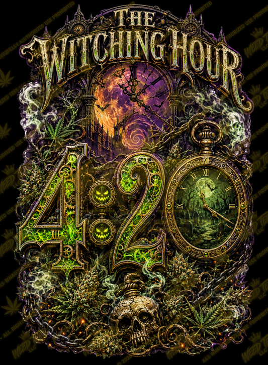 The Witching Hour | Halloween Stoner T-Shirt