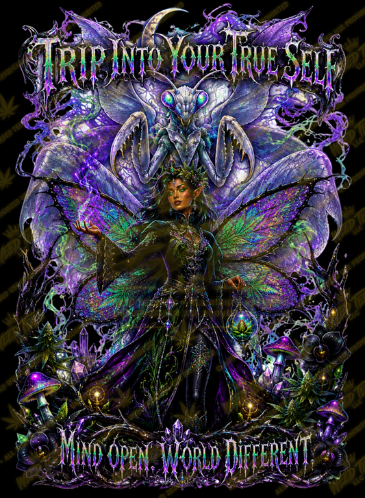 Trip Into Your True Self | Halloween Stoner T-Shirt