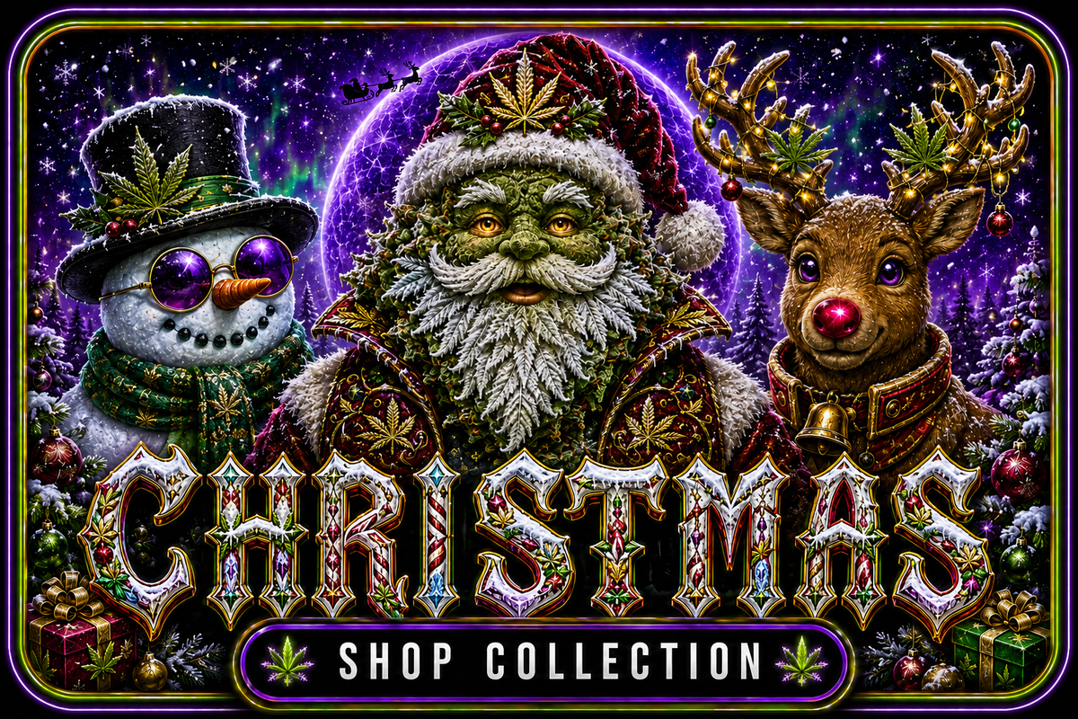 Christmas Marijuana T-Shirts & Weed Graphic Tees