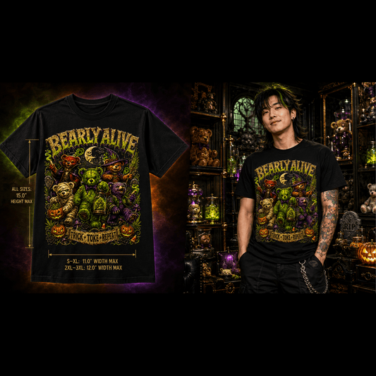 Bearly Alive | Halloween Stoner T-Shirt
