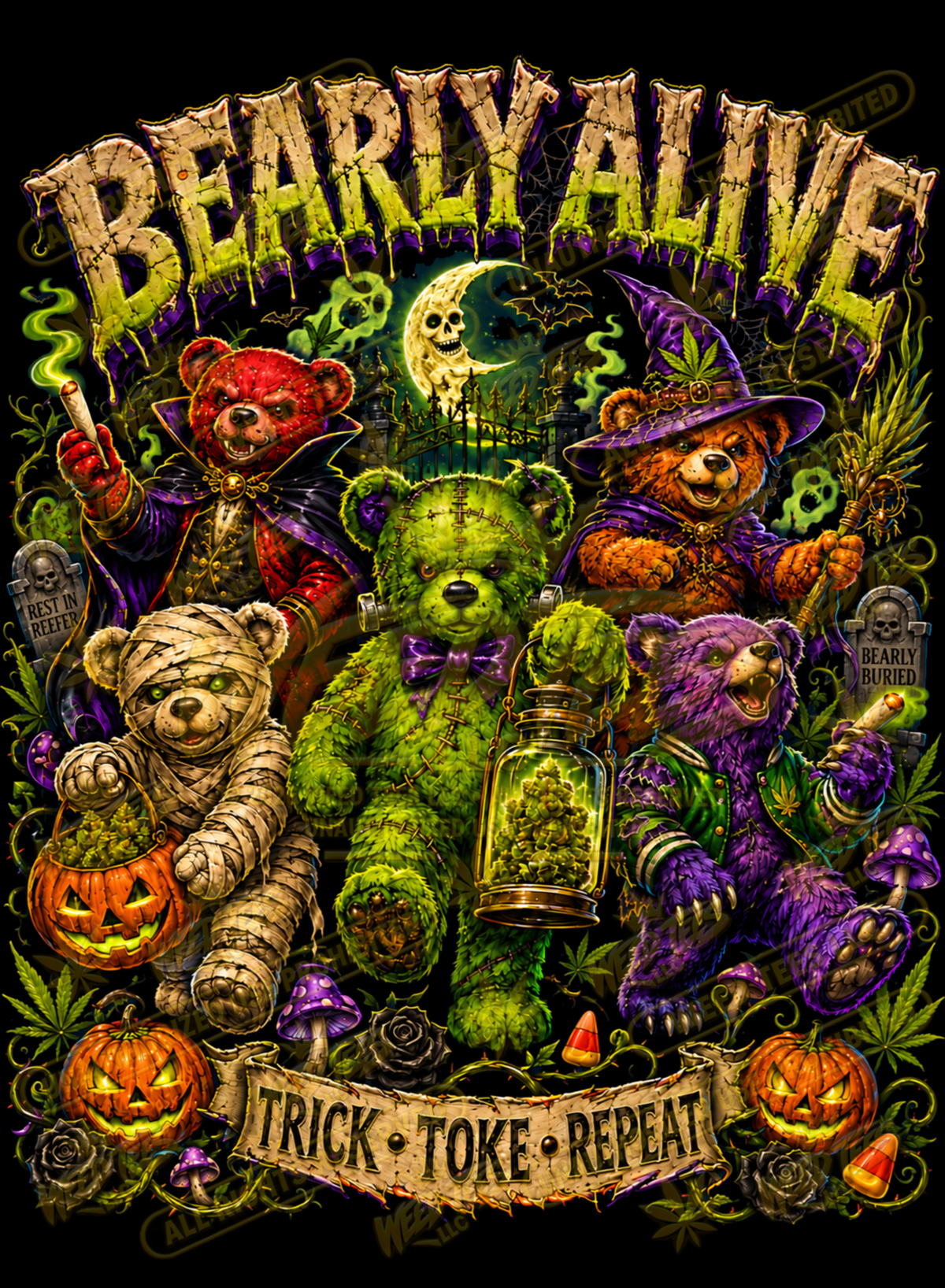 Bearly Alive – Classic Unisex Pullover Hoodie