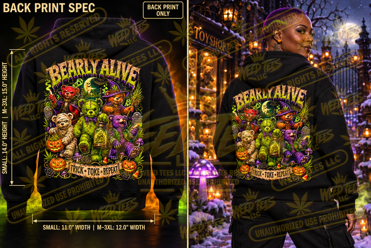 Bearly Alive – Classic Unisex Pullover Hoodie