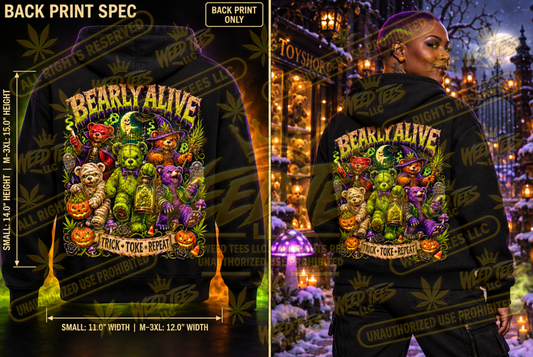 Bearly Alive – Classic Unisex Pullover Hoodie