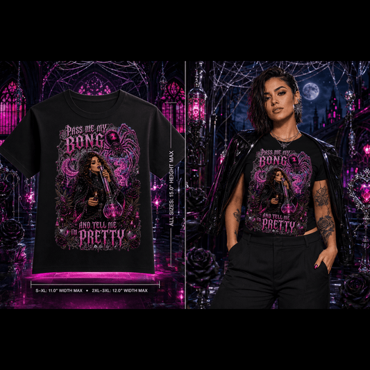 Black Widow Blunt | Halloween Stoner T-Shirt