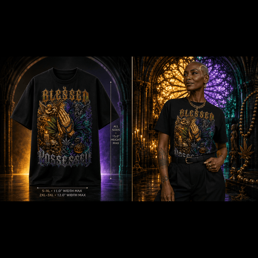 Blessed & Possessed | Funny Stoner T-Shirt