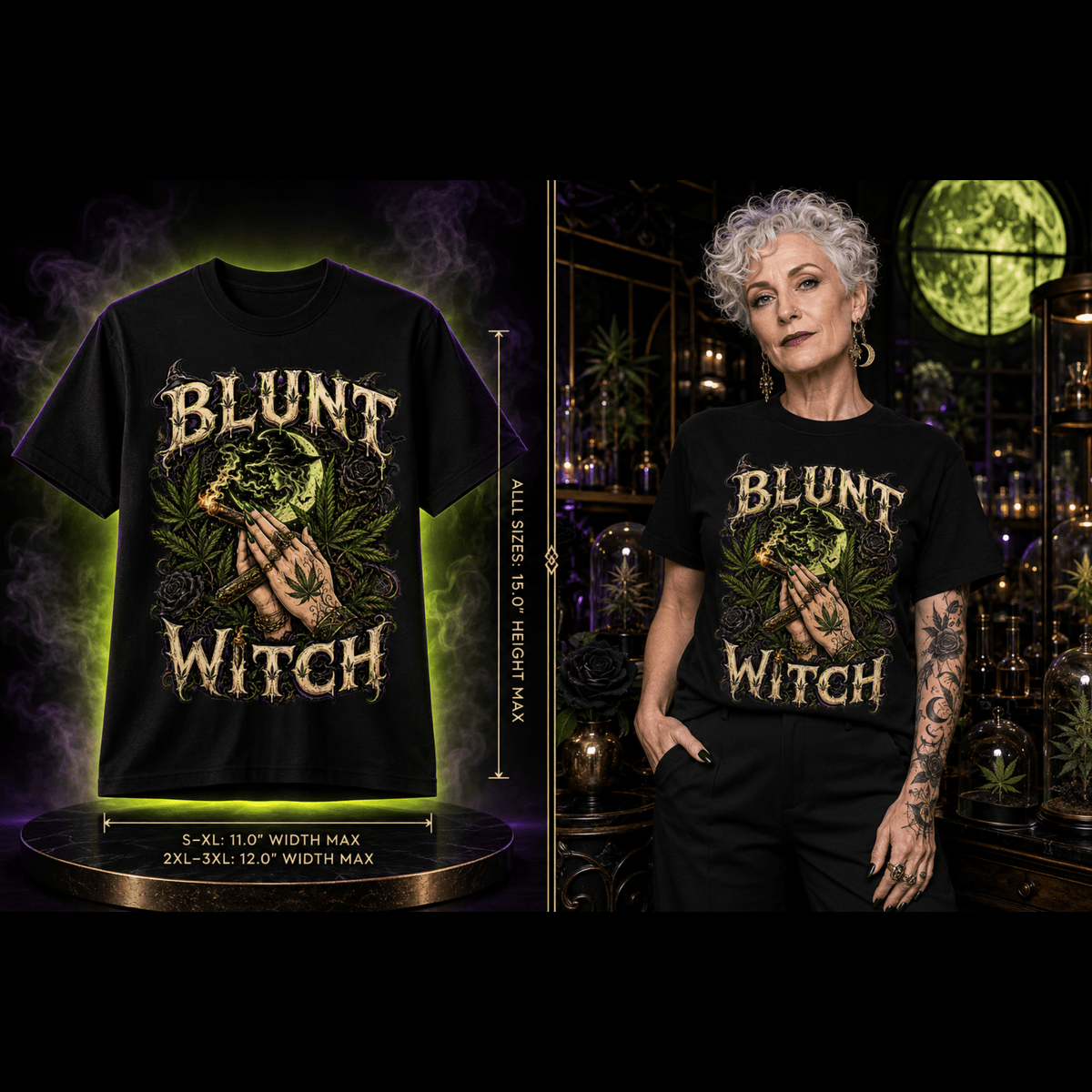 Blunt Witch | Halloween Stoner T-Shirt