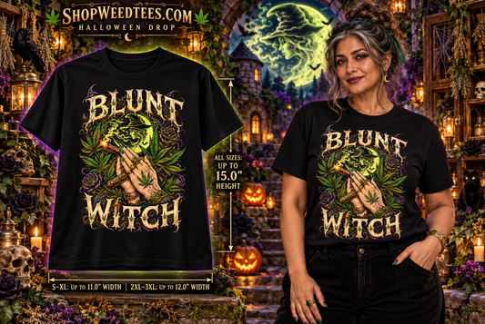 Blunt Witch | Halloween Stoner T-Shirt