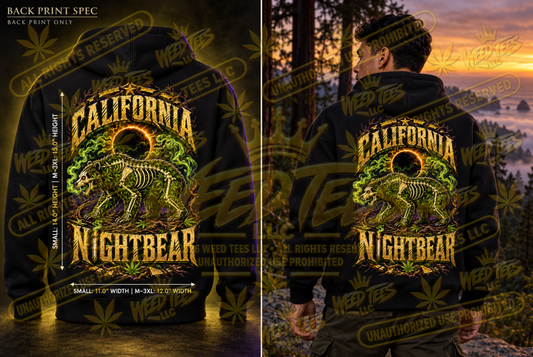 California Nightbear – Classic Unisex Pullover Hoodie