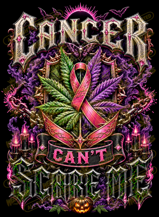 Cancer Can’t Scare Me | Awareness Graphic T-Shirt