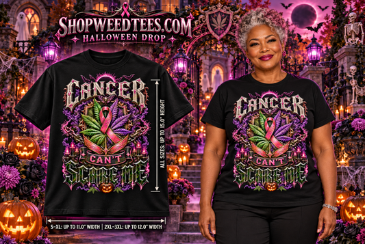 Cancer Can’t Scare Me | Awareness Graphic T-Shirt
