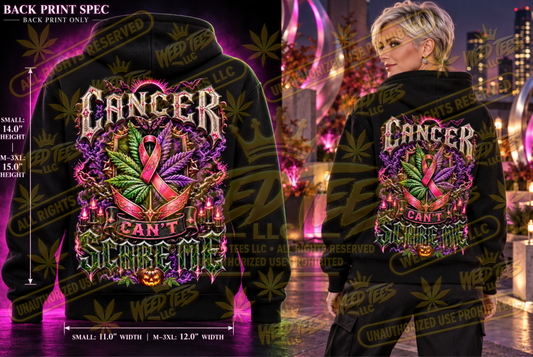 Cancer Can’t Scare Me – Classic Unisex Pullover Hoodie
