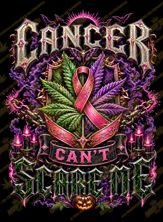 Cancer Can’t Scare Me | Awareness Graphic T-Shirt