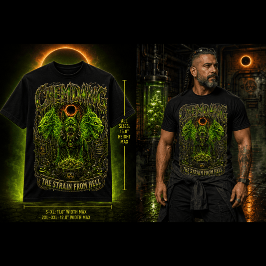 Chemdawg Strain From Hell | Funny Stoner T-Shirt