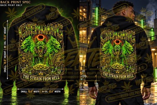 ChemDawg: The Strain from Hell – Classic Unisex Pullover Hoodie