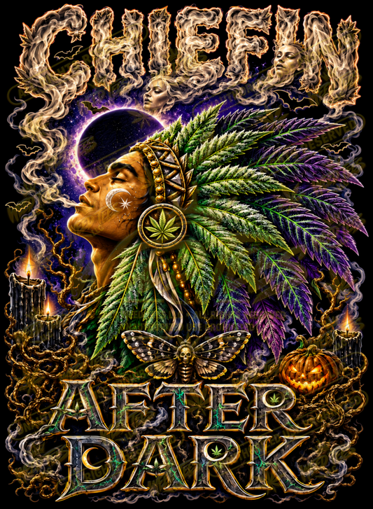 Chiefin After Dark – Classic Unisex Pullover Hoodie
