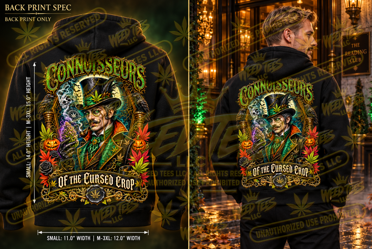 Connoisseurs of the Cursed Crop – Classic Unisex Pullover Hoodie