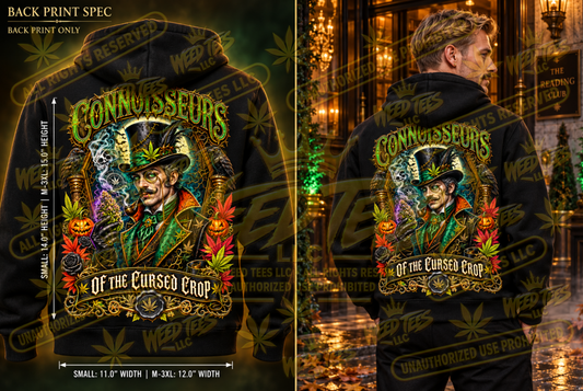 Connoisseurs of the Cursed Crop – Classic Unisex Pullover Hoodie