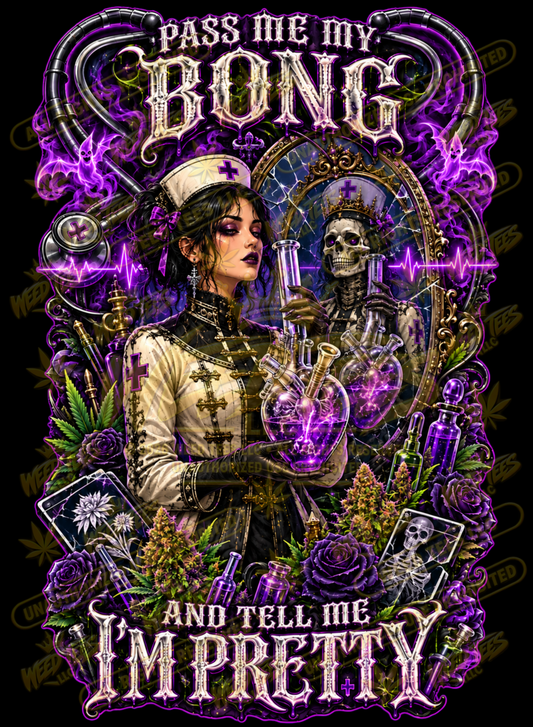 Pass Me My Bong: Curtain Call – Classic Unisex Pullover Hoodie