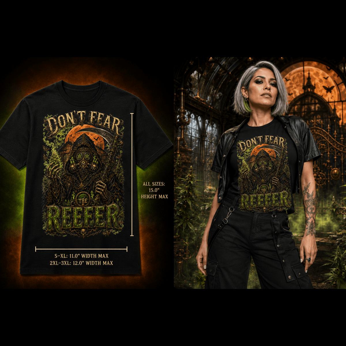 Don’t Fear The Reefer | Funny Stoner T-Shirt