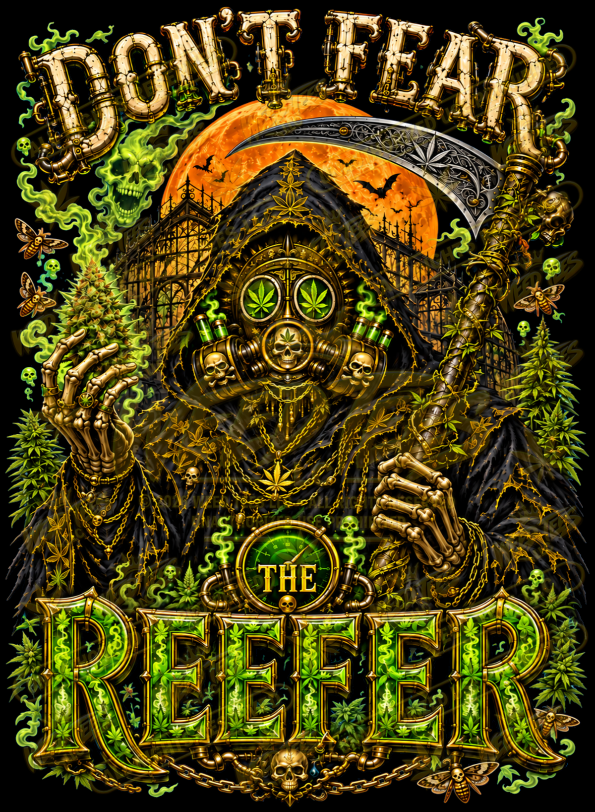 Don’t Fear the Reefer – Classic Unisex Pullover Hoodie
