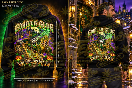 Gorilla Glue: Too Sticky to Stay Dead – Classic Unisex Pullover Hoodie