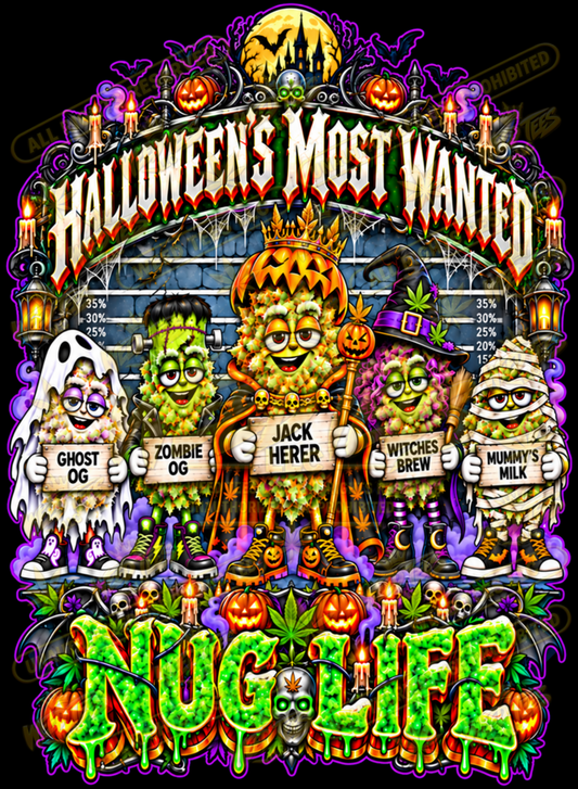 Nug Life: Halloween’s Most Wanted – Classic Unisex Pullover Hoodie