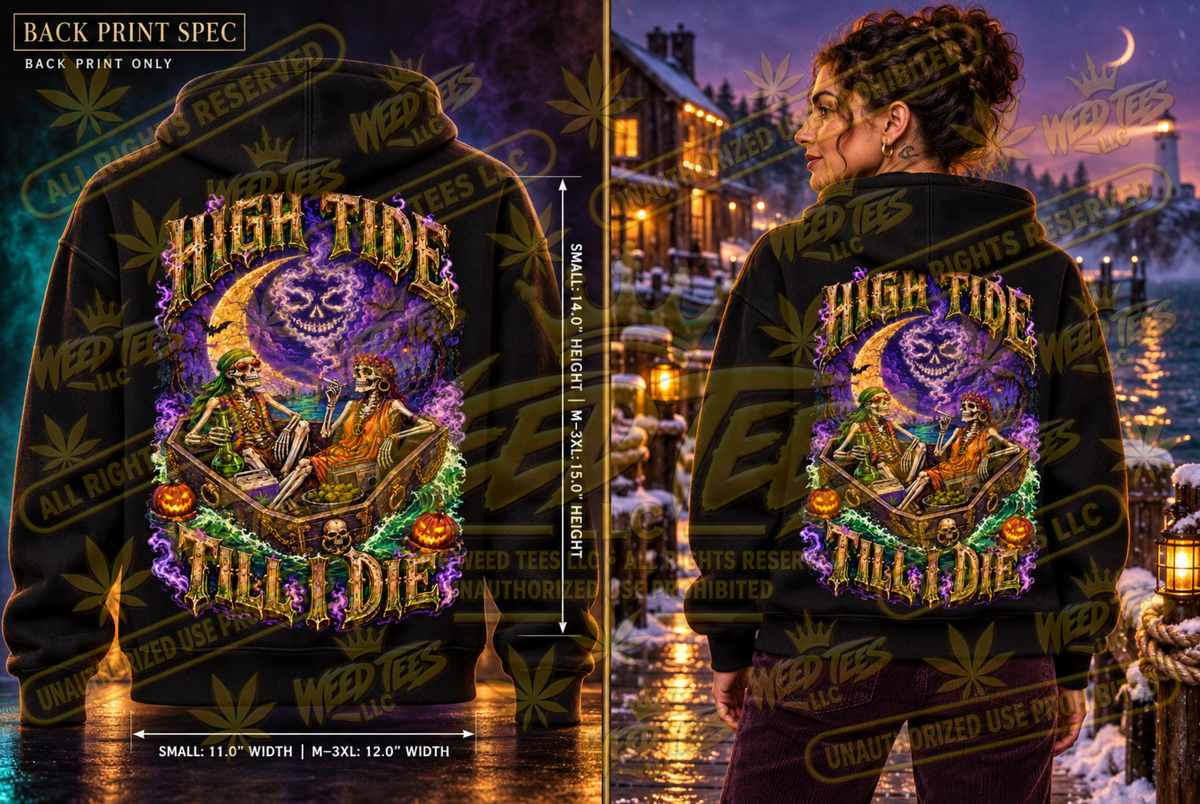 High Tide Till I Die – Classic Unisex Pullover Hoodie