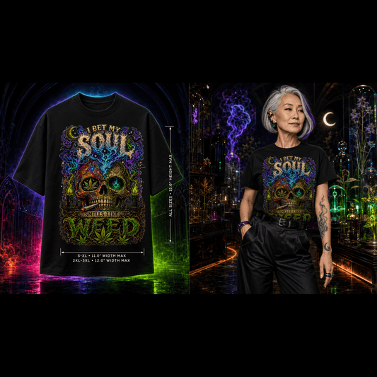 My Soul Smells Like Weed | Halloween Stoner T-Shirt