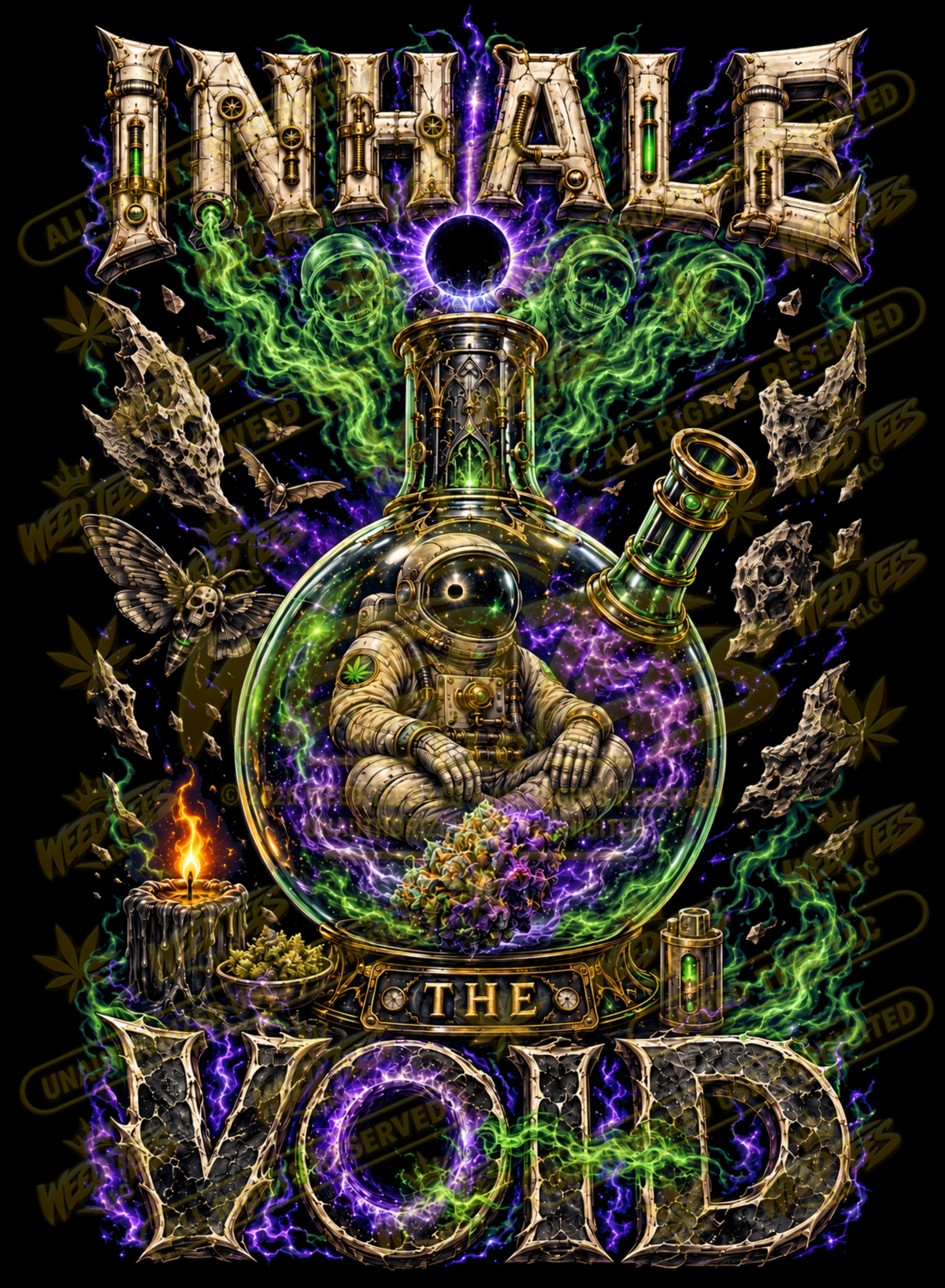 Inhale the Void – Classic Unisex Pullover Hoodie