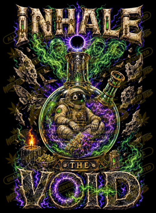 Inhale the Void – Classic Unisex Pullover Hoodie