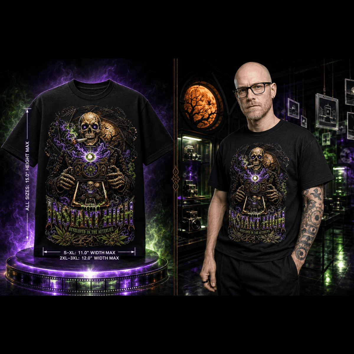 Instant High | Halloween Stoner T-Shirt