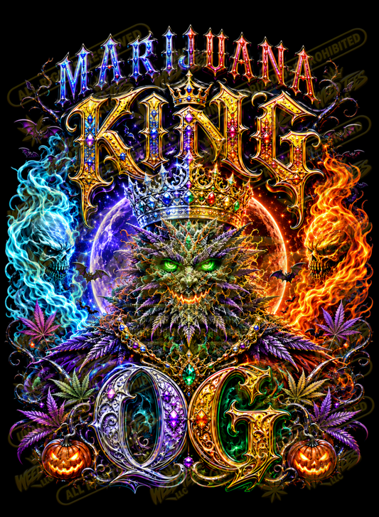 Marijuana King OG – Classic Unisex Pullover Hoodie