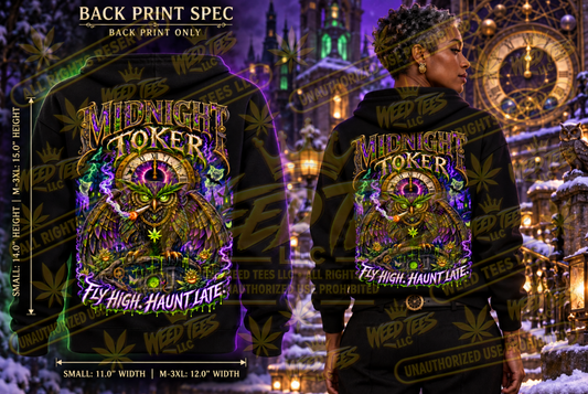 Midnight Toker – Classic Unisex Pullover Hoodie