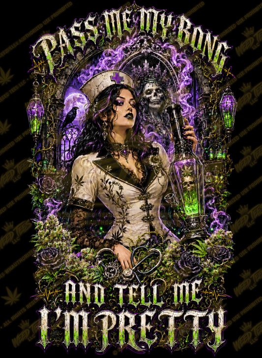 Mirror Mirror On The Ward | Halloween Stoner T-Shirt