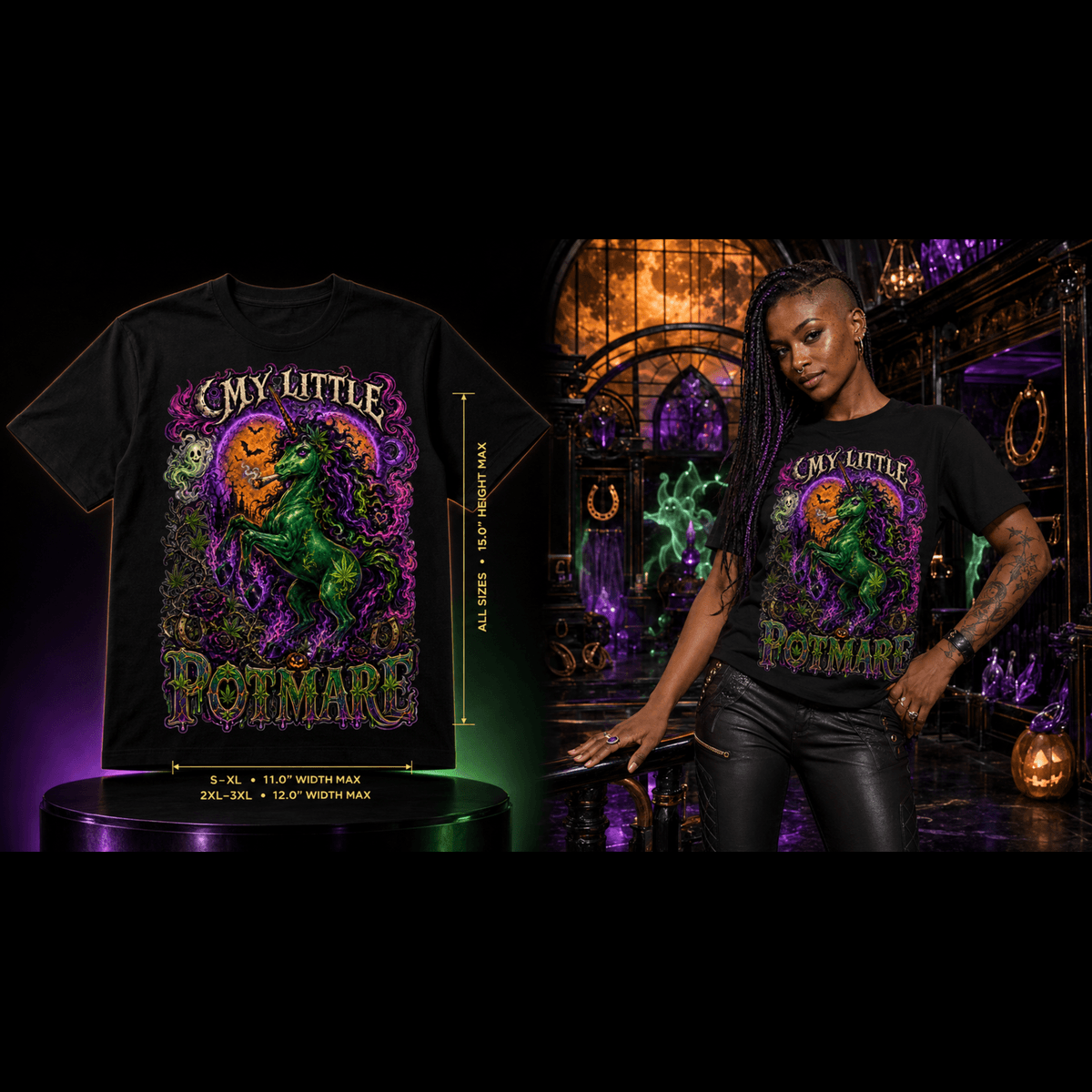 My Little Potmare | Halloween Stoner T-Shirt