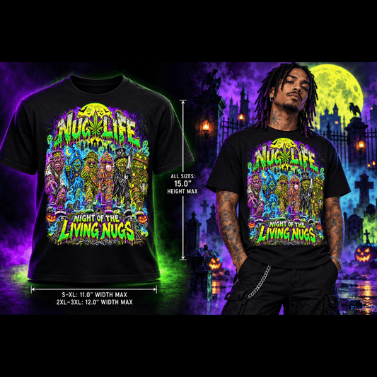 Night of the Living Nugs | Halloween Stoner T-Shirt