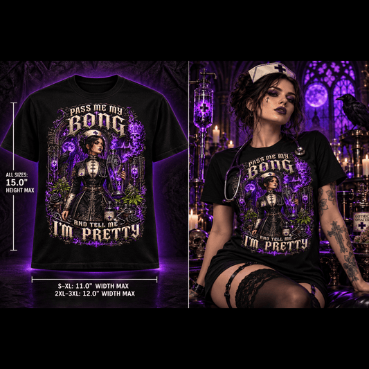 Nurse Hearse | Halloween Stoner T-Shirt