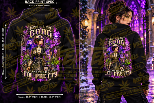 Pass Me My Bong: Midnight Medic – Classic Unisex Pullover Hoodie