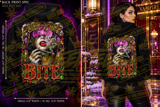 Puff Puff Bite – Classic Unisex Pullover Hoodie