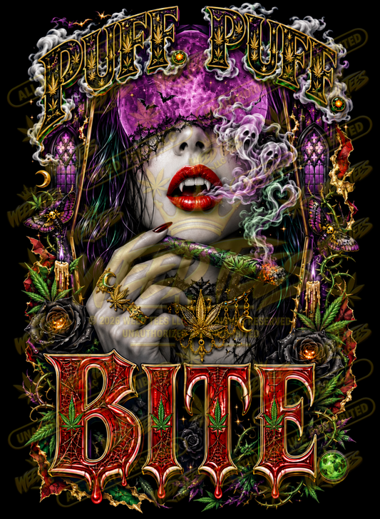 Puff Puff Bite – Classic Unisex Pullover Hoodie