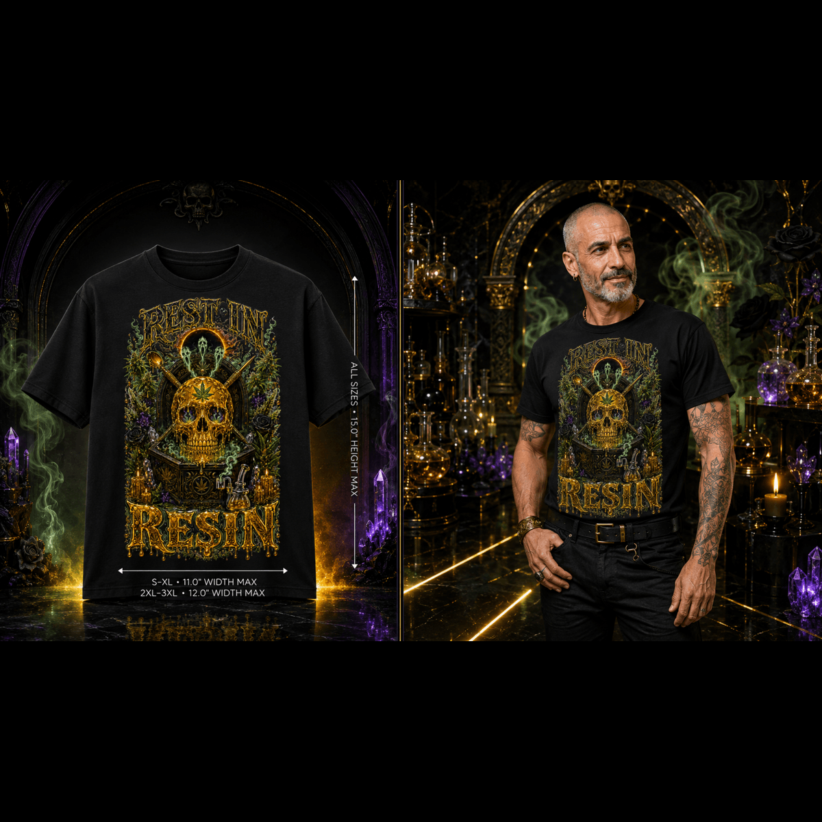 Rest in Resin | Halloween Stoner T-Shirt