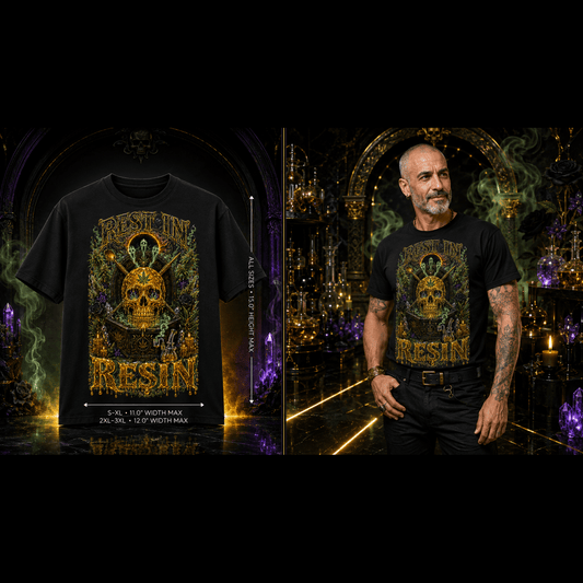 Rest in Resin | Halloween Stoner T-Shirt