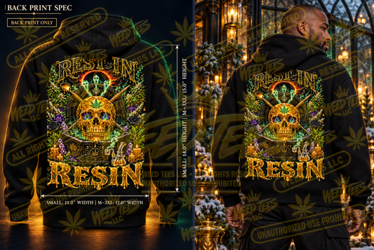 Rest in Resin – Classic Unisex Pullover Hoodie